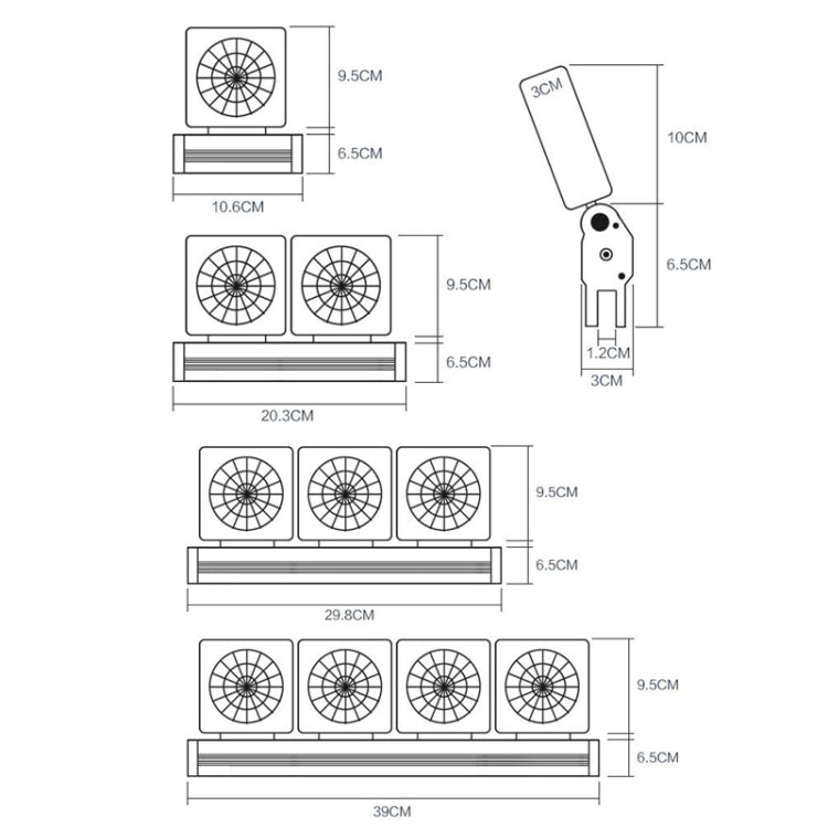 Fish Tank Cooling Fan Cooling Silent Aquarium Fan, Specification: 2 Head UK Plug - Fish Tanks & Accessories by PMC TechLife | Online Shopping South Africa | PMC TechLife | Buy Now Pay Later Mobicred