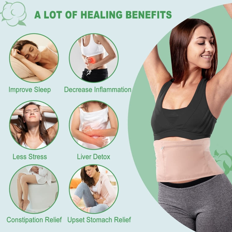 Waist Support Leak-proof Care Aid Package Sleep Conditioning Aids(Khaki) - Massage & Relaxation by PMC Jewellery | Online Shopping South Africa | PMC Jewellery