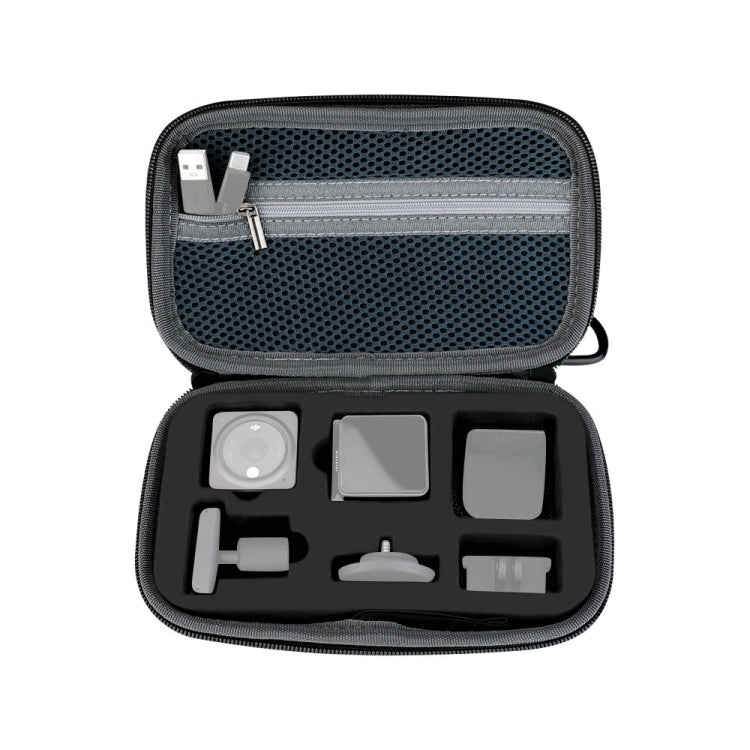 For DJI Action 2 RCSTQ Action Camera Hard Case Accessory Bag(Silver Gray) -  by RCSTQ | Online Shopping South Africa | PMC Jewellery