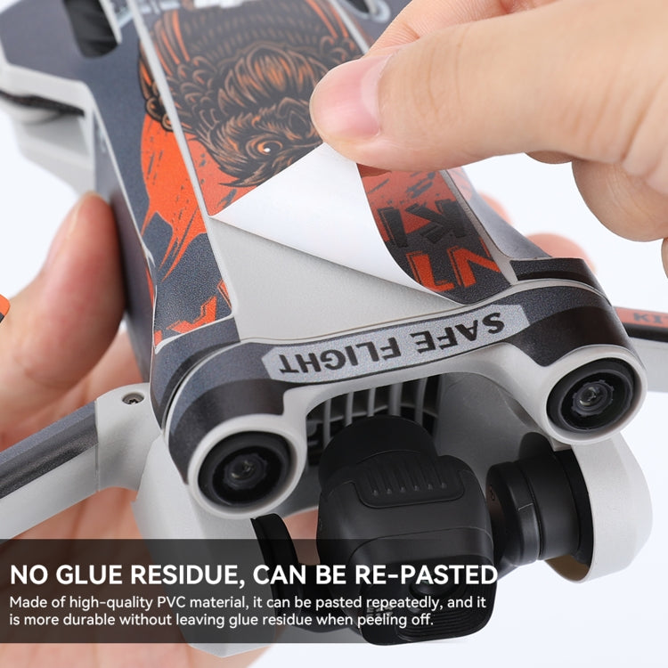 For DJI Mini 3 Pro Remote Control Body Sticker ,Spec: RC With Screen(Graffiti No. 2) - Stickers by RCSTQ | Online Shopping South Africa | PMC Jewellery | Buy Now Pay Later Mobicred