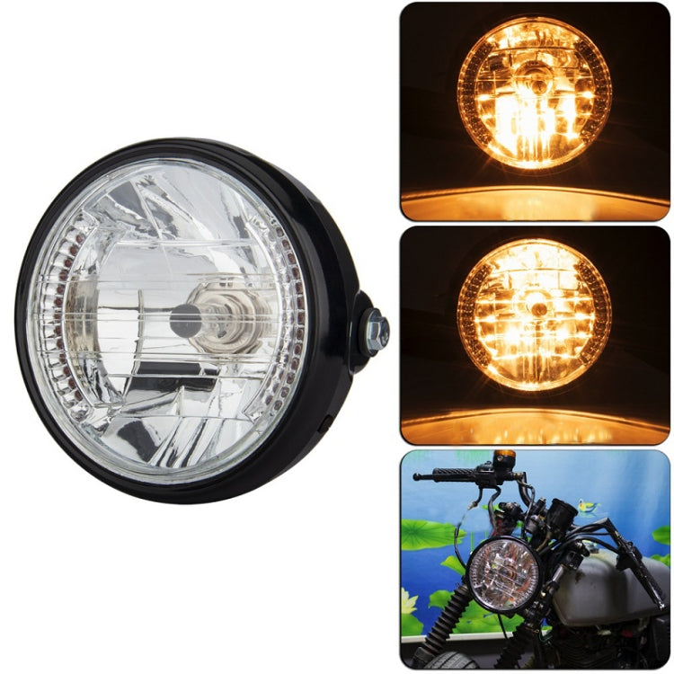 Motorcycle 7 Inch LED Headlight Angel Ring With Steering Function(No Bracket) - Headlights by PMC TechLife | Online Shopping South Africa | PMC TechLife