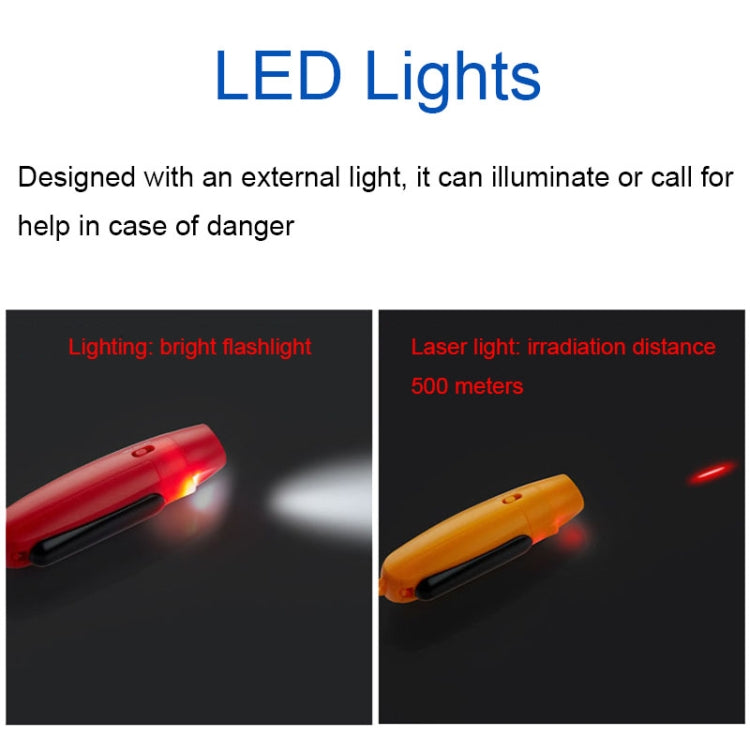 JUNCTION USB Charging High Decibel Traffic Command Outdoor Training Whistle with Lighting Function(Red) - Sporting goods by PMC Jewellery | Online Shopping South Africa | PMC Jewellery | Buy Now Pay Later Mobicred
