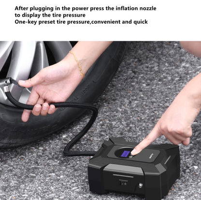 SUITU  ST-818  DC 12V Wired Car Air Pump Tire Inflator With LED Lighting Pointer Model - Inflatable Pump by SUITU | Online Shopping South Africa | PMC Jewellery
