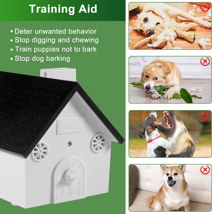 Ultrasonic Dog Barking Control Devices Dog Training Up to 50 Ft Range(Black) - Training Aids by PMC TechLife | Online Shopping South Africa | PMC TechLife | Buy Now Pay Later Mobicred