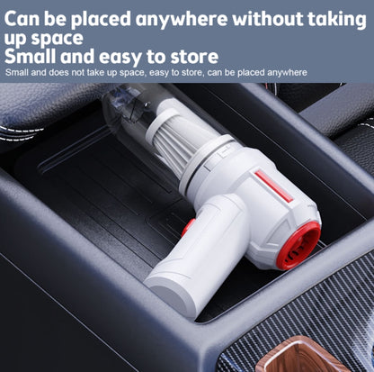 SUITU  ST-6629 3 In 1 5500pa Car Wireless Vacuum Cleaner Blowing Suction And Pumping 3 Modes White -Seat Charge - Vacuum Cleaner by SUITU | Online Shopping South Africa | PMC Jewellery | Buy Now Pay Later Mobicred