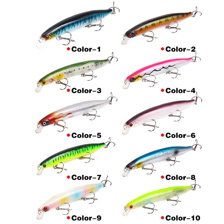 XY-256 19.1g/13.5cm Long Casting Sinking Minnow Fake Bait(5) - Fishing Lures by PMC TechLife | Online Shopping South Africa | PMC TechLife | Buy Now Pay Later Mobicred
