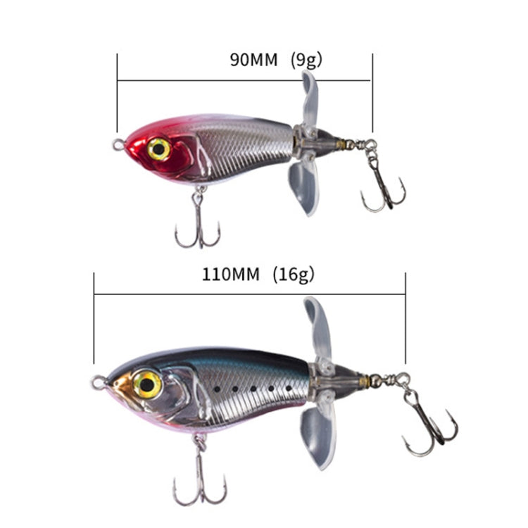 DF080 16g Double Paddle Tractor Surface Tether Roadrunner Fake Lure Long-distance Casting Lure(Camouflage) - Fishing Lures by PMC TechLife | Online Shopping South Africa | PMC TechLife | Buy Now Pay Later Mobicred