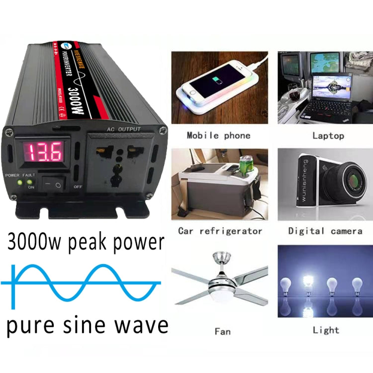 4000W (Actual 800W) 48V to 220V High Power Car Sine Wave Inverter Power Converter - Pure Sine Wave by PMC Jewellery | Online Shopping South Africa | PMC Jewellery