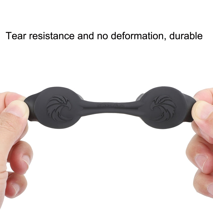 For DJI Goggles 2 Sunnylife AT-BHT565 Dustproof Lens Protective Cover VR Glasses Silicon Cover(Black) - VR Accessories by Sunnylife | Online Shopping South Africa | PMC TechLife | Buy Now Pay Later Mobicred