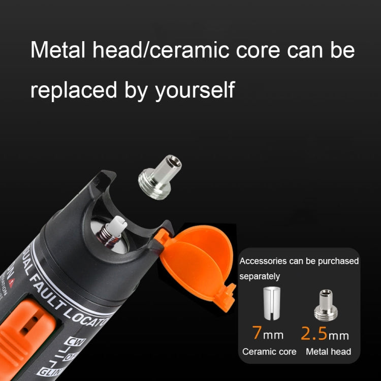 1-60 km Optical Fiber Red Light Pen 5/10/15/20/30/50/60MW Red Light Source Light Pen, Specification: 10mW Orange - Fiber Receiver by PMc TechLife | Online Shopping South Africa | PMc TechLife | Buy Now Pay Later Mobicred