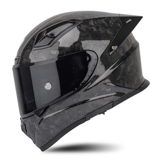 SOMAN Four Seasons Full Cover Motorcycle Helmet, Size: XL(Cheetah Print Black) - Helmets by SOMAN | Online Shopping South Africa | PMC Jewellery | Buy Now Pay Later Mobicred