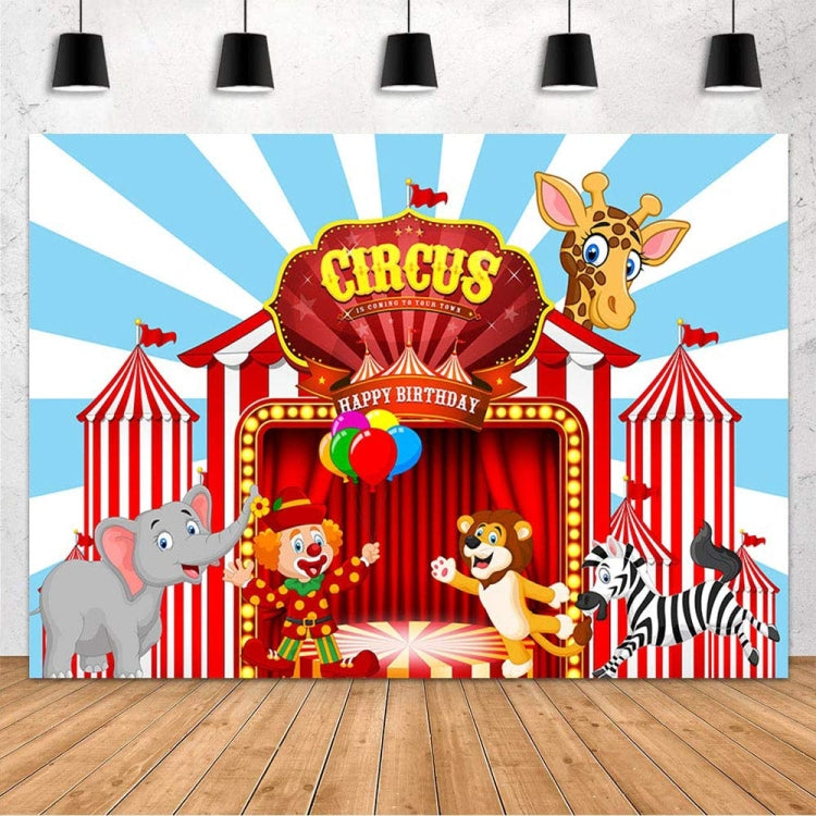 Circus Backdrop Carnival  Party Decorations Banner For Birthday 210 x 150cm - Cartoon by PMC Jewellery | Online Shopping South Africa | PMC Jewellery