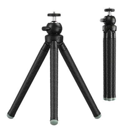 APEXEL APL-JJ09 Mobile Selfie Live Streaming Portable Stretch Telephoto Tripod(Black) - Stand by APEXEL | Online Shopping South Africa | PMC Jewellery | Buy Now Pay Later Mobicred