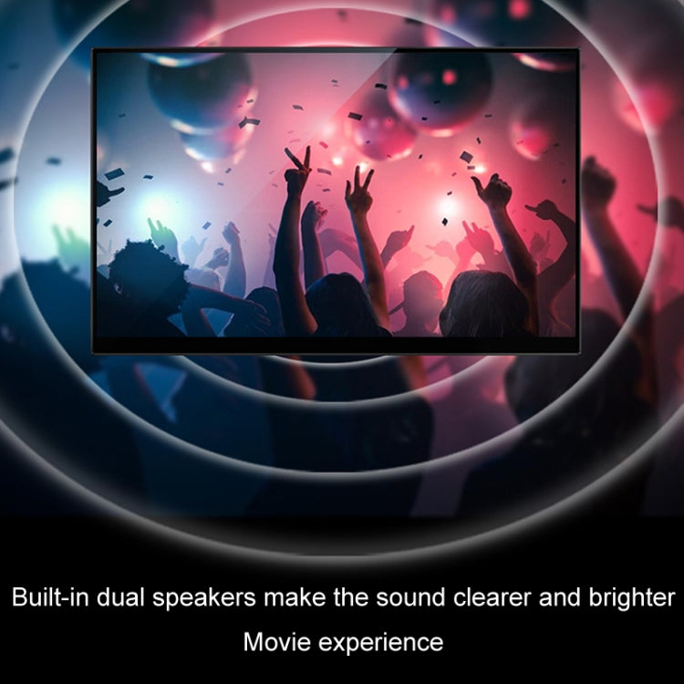 13.3 inch Ordinary Version 4K Portable External Extended Screen Display For Switch/PS5/Mobile Phone/Computer(AU Plug) - LCD Monitors by PMc TechLife | Online Shopping South Africa | PMc TechLife | Buy Now Pay Later Mobicred