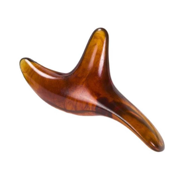 Secret Wax Triangle Sparrow Massager Point Pressing Point Meridian Stick(Amber) - free shipping - PMC TechLife - Order now!