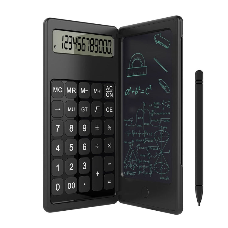 Basic Model 6 inch Learning Business Office Portable Foldable LCD Writing Board Calculator -  by PMC Jewellery | Online Shopping South Africa | PMC Jewellery | Buy Now Pay Later Mobicred