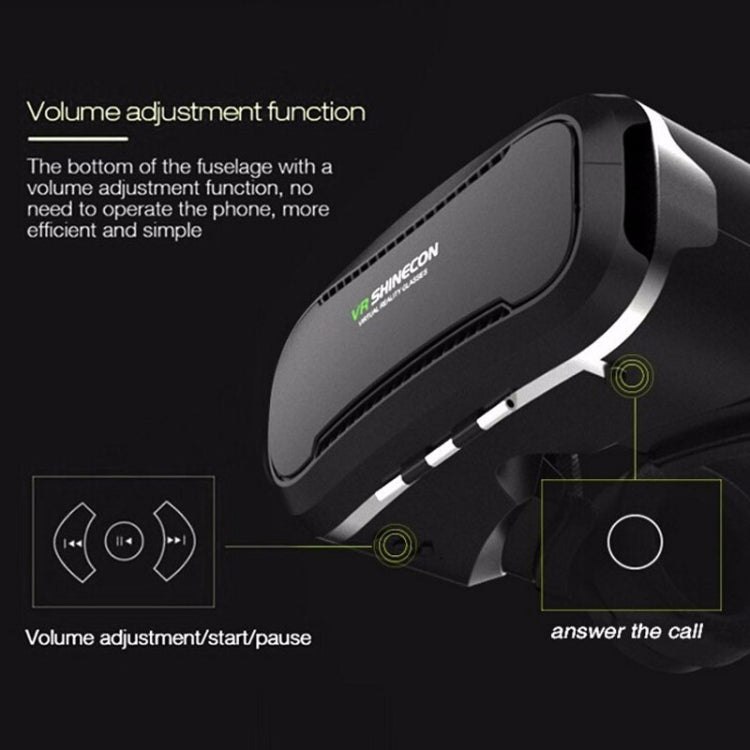 3D Virtual Reality Gaming Glasses Immersive VR Smart Glasses(Black) - VR Headset by PMC Jewellery | Online Shopping South Africa | PMC Jewellery | Buy Now Pay Later Mobicred