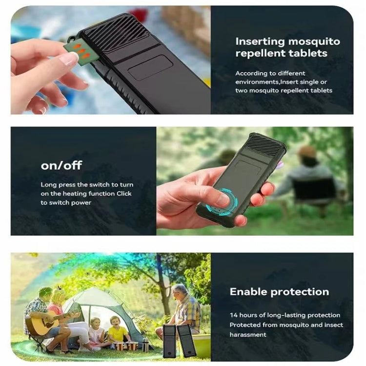 Outdoor Portable Multipurpose Repeller Lighting Power Bank Function(Army Green) - Outdoor Insect Repellent by PMC Jewellery | Online Shopping South Africa | PMC Jewellery | Buy Now Pay Later Mobicred