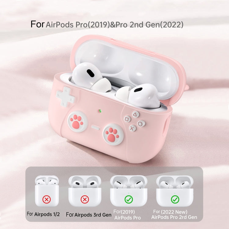 For AirPods 3 Earphone Silicone Protective Case Cat Claw Cover(Dark Gray) - For AirPods 3 by PMC Jewellery | Online Shopping South Africa | PMC Jewellery | Buy Now Pay Later Mobicred