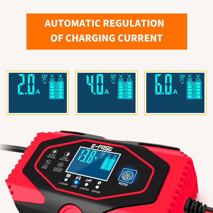 E-FAST 12V/24V Car Battery Emergency Starter Motorcycle Lithium Battery Charger(UK Plug) - Power Bank by E-FAST | Online Shopping South Africa | PMC Jewellery
