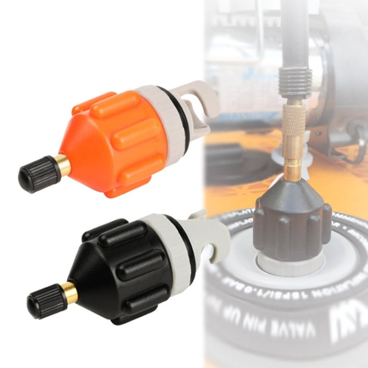 Surfing Paddle Board Adapter Inflatable Air Valve Conversion Air Nozzle(Black) - Marine Accessories & Parts by PMC TechLife | Online Shopping South Africa | PMC TechLife