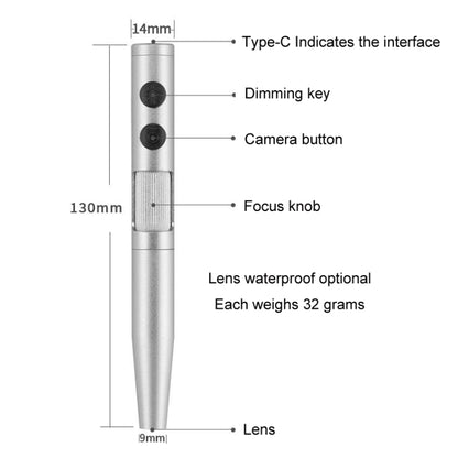 5 Million Digital Electron Microscope Magnifying Dermatoscope, Specification: B008 Waterproof+Z008 High Low Lifting Racks - Digital Microscope by PMC Jewellery | Online Shopping South Africa | PMC Jewellery | Buy Now Pay Later Mobicred