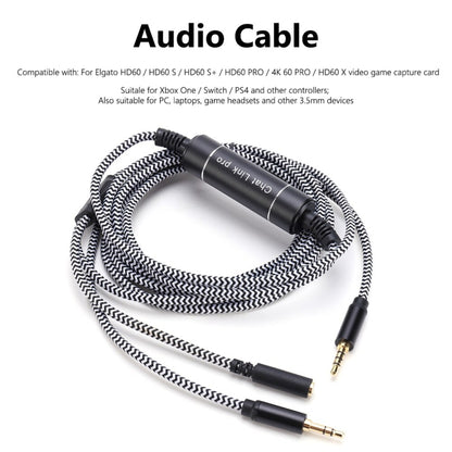 For HD60 S+ Chat Link Pro Mobile Game Projection Cable Voice Party Live Recording Audio Cable - Microphone Audio Cable & Connector by PMC Jewellery | Online Shopping South Africa | PMC Jewellery