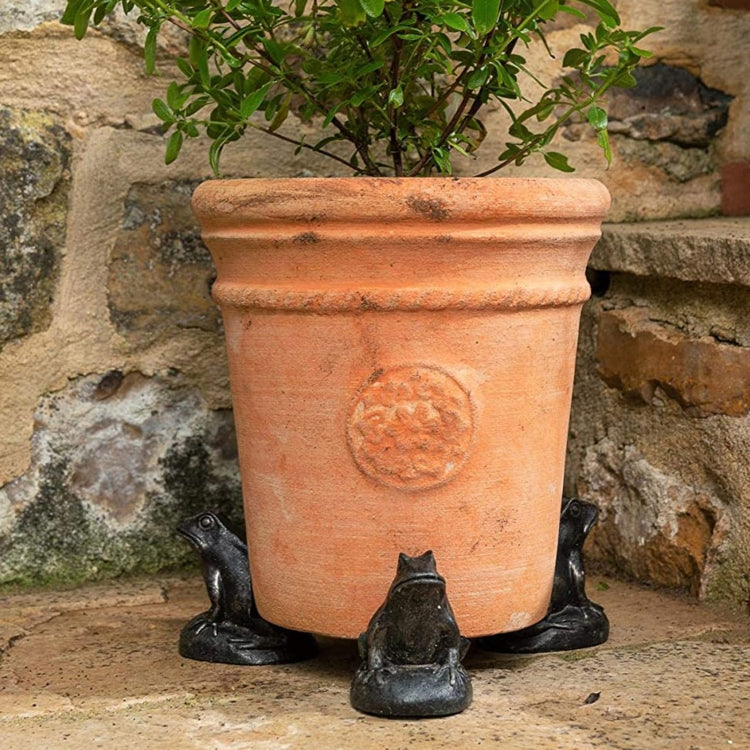 3pcs/set Flower Pot Feet Stand Animal Shape Resin Plant Pots Risers Pad(Frog) - Yard & Garden Decor by PMC Jewellery | Online Shopping South Africa | PMC Jewellery