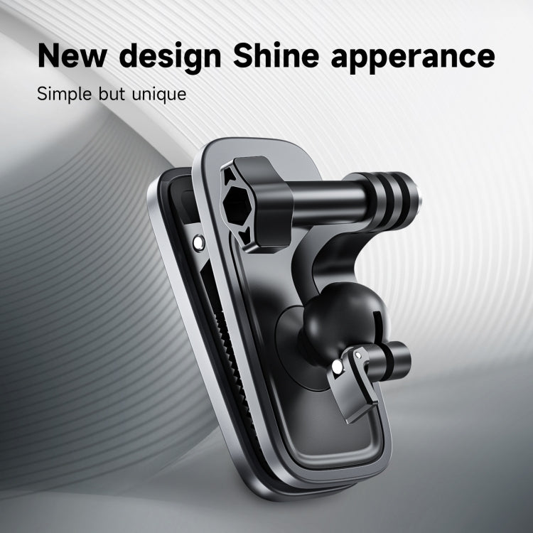 TELESIN 360 Degree Rotation Backpack Clip Clamp Mount For Action Camera - Backpack Clip by TELESIN | Online Shopping South Africa | PMC TechLife | Buy Now Pay Later Mobicred
