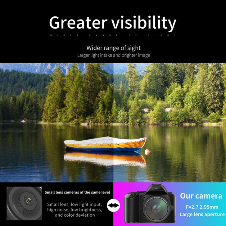 Dual-camera Night Vision 64 Million Pixel High-definition WIFI Digital Camera Standard+Fill Light - Video Cameras by PMC TechLife | Online Shopping South Africa | PMC TechLife