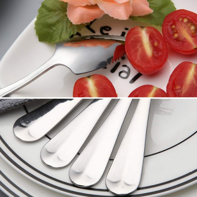 Stainless Steel Scraper Spoon Fruit Grapefruit Spoon Baby Digging Ball Spoon, Color: Silver - Cutlery Sets by PMC TechLife | Online Shopping South Africa | PMC TechLife | Buy Now Pay Later Mobicred