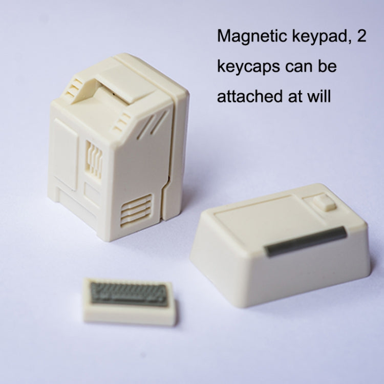 Mechanical Keyboard MAC Retro Light Transmission Keycap(Pink) - Other by PMC TechLife | Online Shopping South Africa | PMC TechLife | Buy Now Pay Later Mobicred
