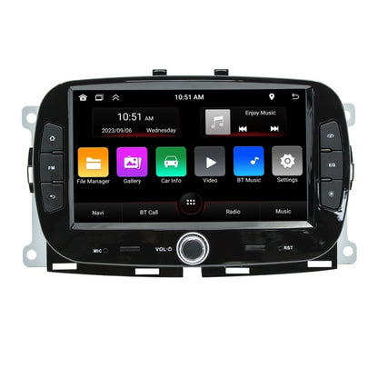 For FIAT 500 Car Android Navigation Bluetooth FM Radio, Memory: 1+32G - Car MP3 & MP4 & MP5 by PMC Jewellery | Online Shopping South Africa | PMC Jewellery | Buy Now Pay Later Mobicred