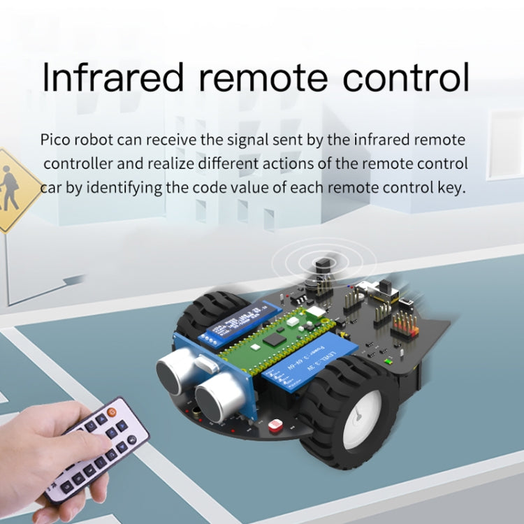 Yahboom Python Programming Smart Car Development Board Kit For Raspberry Pi Pico(Pico Robot) - free shipping - PMC Jewellery - Order now!