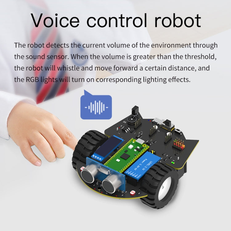 Yahboom Python Programming Smart Car Development Board Kit For Raspberry Pi Pico(Pico Robot) - free shipping - PMC Jewellery - Order now!