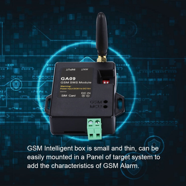 GA09 Mini 8 CH Home Security Wireless GSM SMS Alarm Module - Module by PMC TechLife | Online Shopping South Africa | PMC TechLife
