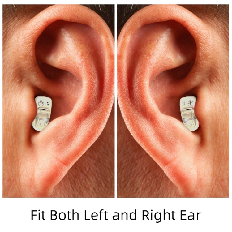 AN127 Invisible In-Ear Hearing Aid Sound Amplifier For The Elderly And Hearing Impaired(Red Right Ear) - Hearing Aids by PMC Jewellery | Online Shopping South Africa | PMC Jewellery