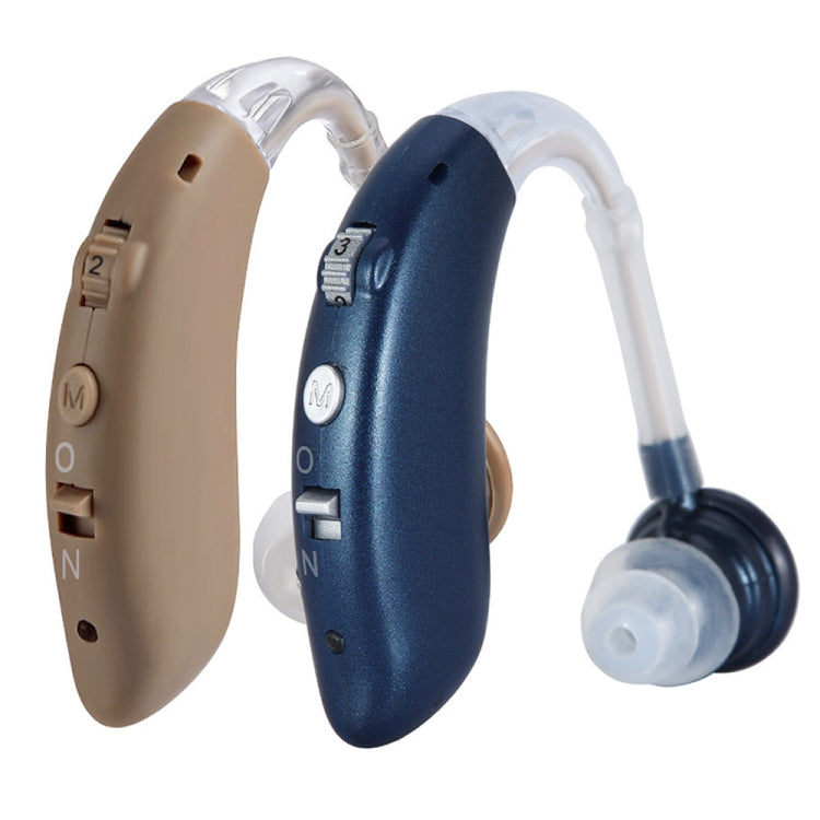 USB Charging Earhook Noise Reduction Hearing Aid Sound Amplifier(Blue) - Hearing Aids by PMC TechLife | Online Shopping South Africa | PMC TechLife