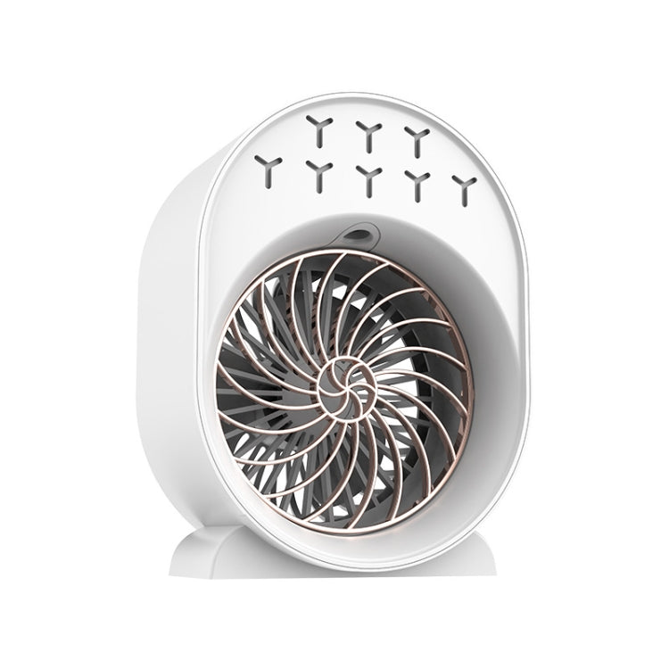 USB Spray Humidification Air Conditioning Fan Small Portable Desktop Air Cooler, Style: Charging (White) - Electric Fans by PMC TechLife | Online Shopping South Africa | PMC TechLife | Buy Now Pay Later Mobicred