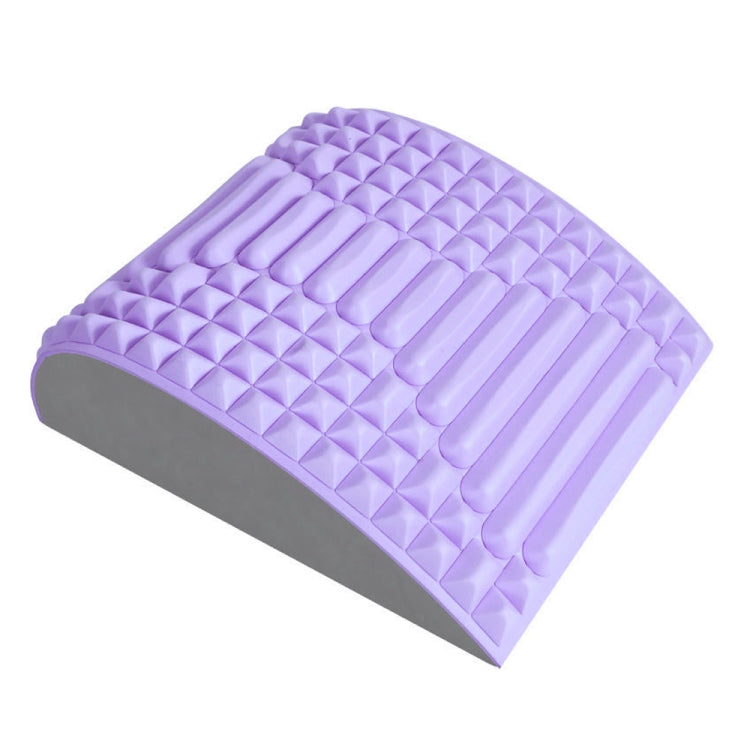 Lumbar Relaxing Massager Spinal Corrective Stretch Exercise Aid, Specification: Solid Color (Purple) - free shipping - PMC TechLife - Order now!
