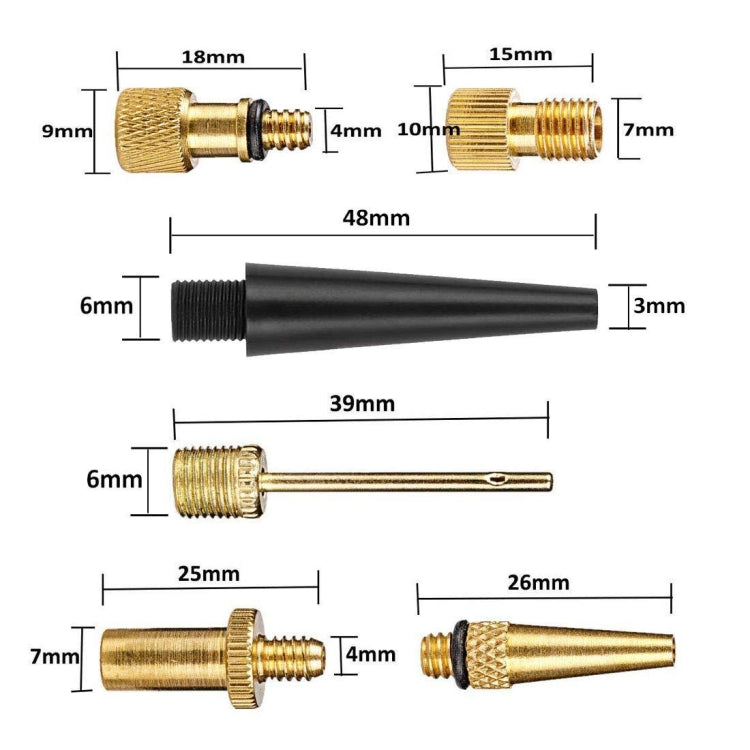 16 in 1 with Split Box SV/AV/DV Bicycle Valve Adapter Set Bike Ball Pump Accessories - Tire Valve Caps by PMc TechLife | Online Shopping South Africa | PMc TechLife | Buy Now Pay Later Mobicred