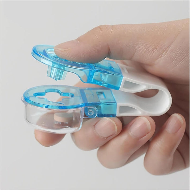 Portable Pill Taker Tablets Pills Blister Pack Opener Pills Box Case(Blue) - Pill Boxes by PMC TechLife | Online Shopping South Africa | PMC TechLife