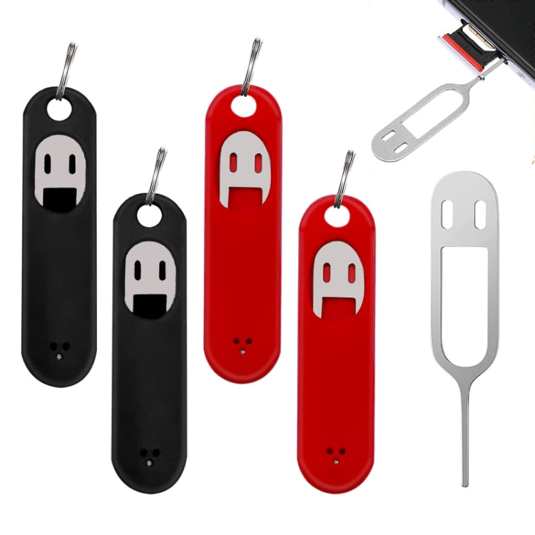 Eject Sim Card Tray Open Pins Needle Keychain Tool With Silicone Case(White) - free shipping - PMC TechLife - Order now!