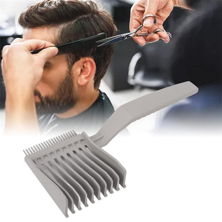 Flat Top Guide Comb Double Ended Hair Cutting Comb Cut Haircut Accessories(Black) - Hair Trimmer by PMC Jewellery | Online Shopping South Africa | PMC Jewellery