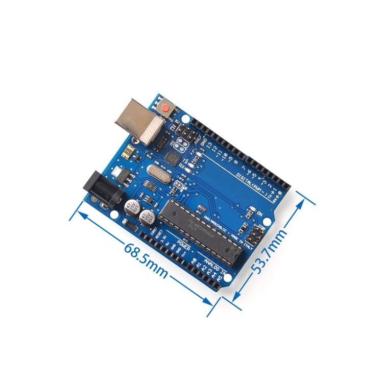 ATMEGA16U2+MEGA328P Chip For Arduino UNO R3 Development Board With USB Cable - free shipping - PMC TechLife - Order now!