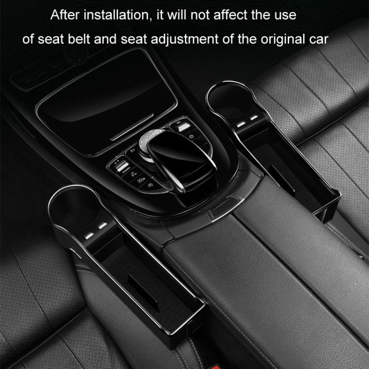 Car Seat Gap Storage Box Multifunctional Mobile Phone USB Charger, Color: Standard Red - free shipping - PMC TechLife - Order now!
