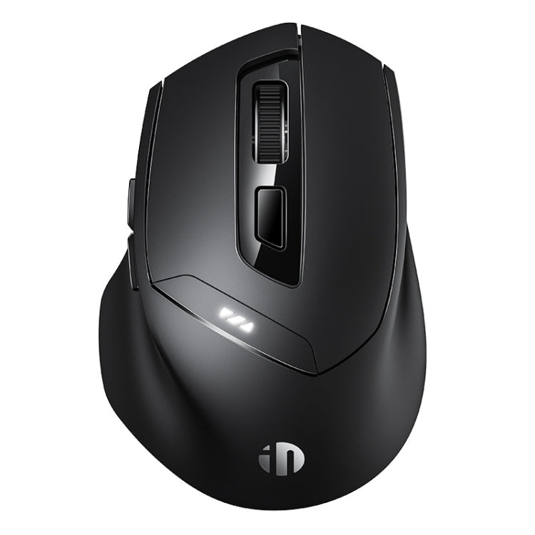 Inphic DR01 Bluetooth 3 Mode Wireless Mouse Charging Quiet Office Game Laptop Computer Home Use(Black) - free shipping - PMC Jewellery - Order now!