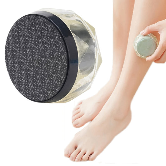 2 in 1 Double-sided Foot Grinder Crystal Glass Manual Epilator(Black) - Hair Removal by PMC Jewellery | Online Shopping South Africa | PMC Jewellery | Buy Now Pay Later Mobicred