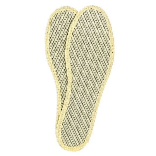 1pairs Bamboo Charcoal Deodorant Comfortable Soft Breathable Insole, Size: 39(Beige) - Shoes Care by PMC Jewellery | Online Shopping South Africa | PMC Jewellery