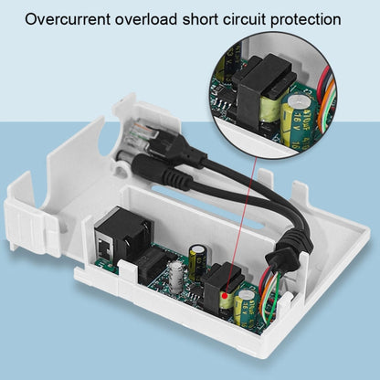 POE-4812FG  48V To 12V Isolated Standard POE Splitter Outdoor Monitoring Waterproof Power Supply Module - Cable & Adapter by PMC Jewellery | Online Shopping South Africa | PMC Jewellery